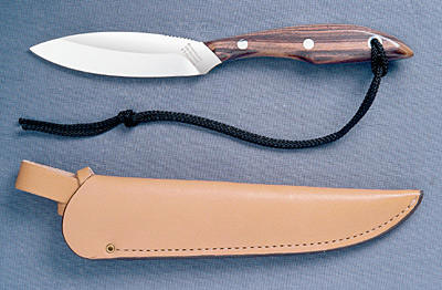 Grohmann #2 Trout & Bird Rosewood Stainless with Sheath (R2S)